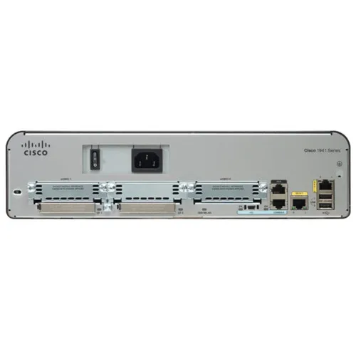 Маршрутизатор Cisco 1941 CISCO1941/K9 (10/100/1000 Base-TX (1000 мбит/с))