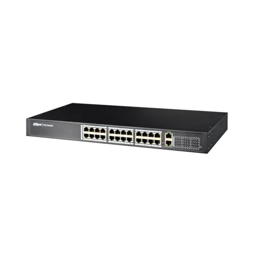 Коммутатор Dahua DH-PFS4026-24P-370 (1000 Base-TX (1000 мбит/с), Без SFP портов) Коммутатор Dahua DH-PFS4026-24P-370 (1000 Base-TX (1000 мбит/с), Без SFP портов)