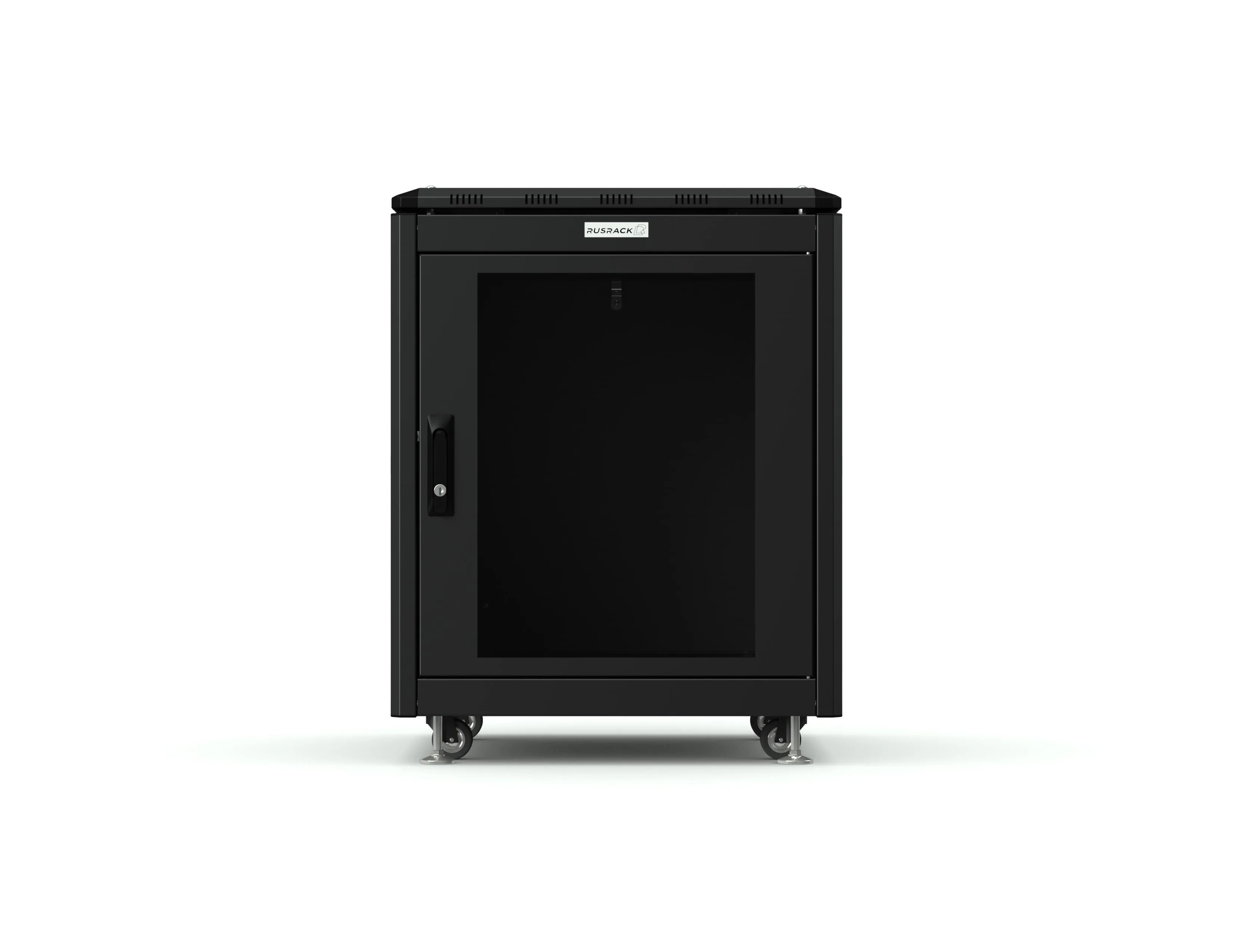 RUSRACK напольный 12U 600х600 черный RUSRACK напольный 12U 600х600 черный
