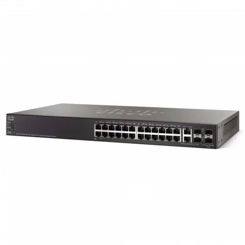 Коммутатор Cisco SF500-24-K9-G5 (100 Base-TX (100 мбит/с)) Коммутатор Cisco SF500-24-K9-G5 (100 Base-TX (100 мбит/с))