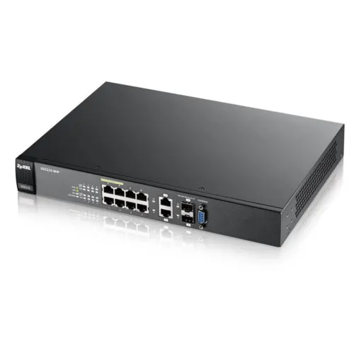 Коммутатор Zyxel GS2210-8HP GS2210-8HP-EU0101F (1000 Base-TX (1000 мбит/с), 2 SFP порта)