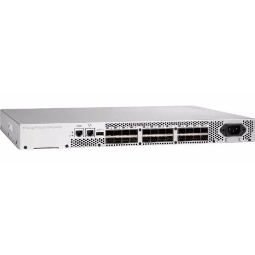 Коммутатор HPE 8-24 Base (16) Full Fabric Ports Enabled SAN Switch AM868C (1000 Base-TX (1000 мбит/с)) Коммутатор HPE 8-24 Base (16) Full Fabric Ports Enabled SAN Switch AM868C (1000 Base-TX (1000 мбит/с))