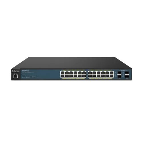 Коммутатор EnGenius EWS7928P (1000 Base-TX (1000 мбит/с), 4 SFP порта) Коммутатор EnGenius EWS7928P (1000 Base-TX (1000 мбит/с), 4 SFP порта)