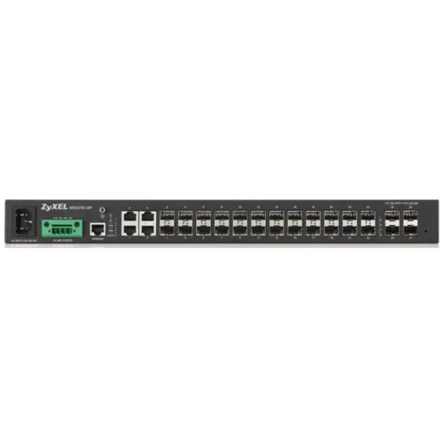 Коммутатор Zyxel MGS3750-28F-EU02V1F (1000 Base-TX (1000 мбит/с), 4 SFP порта)