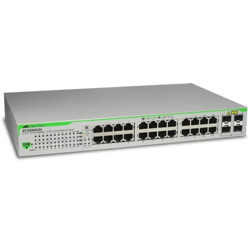 Коммутатор Allied Telesis AT-GS950/24-50 (1000 Base-TX (1000 мбит/с), 2 SFP порта) Коммутатор Allied Telesis AT-GS950/24-50 (1000 Base-TX (1000 мбит/с), 2 SFP порта)