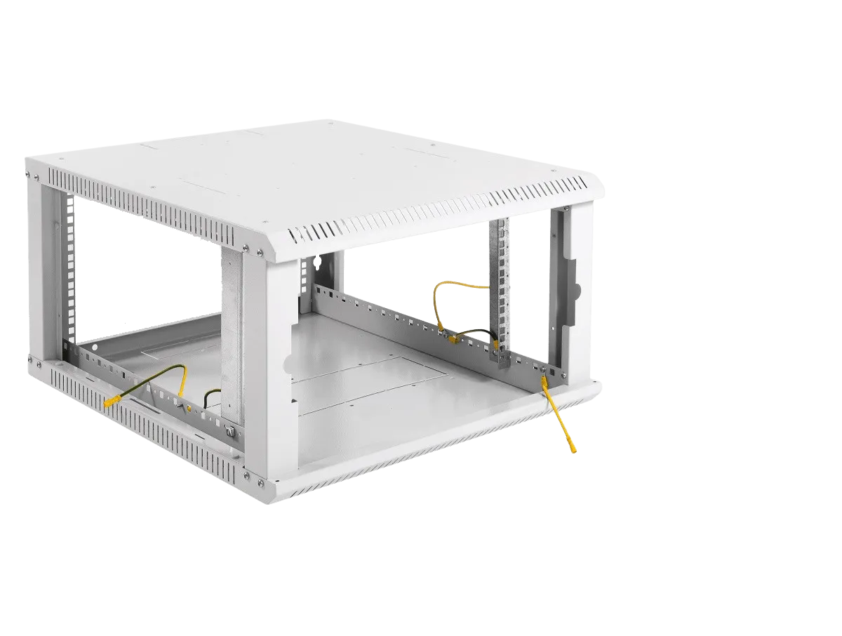 Шкаф телекоммуникационный настенный разборный ЭКОНОМ 6U (600 × 350) дверь металл
