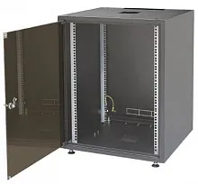 Шкаф телекоммуникационный напольный ZPAS WZ-4318-01-02-161-BCAL 19" 15U 600x800x737мм