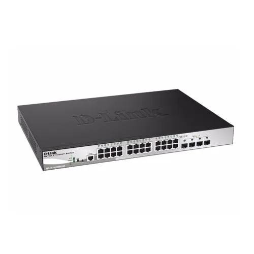 Коммутатор D-link DGS-1510-28XMP/ME/A1A (1000 Base-TX (1000 мбит/с), Без SFP портов)
