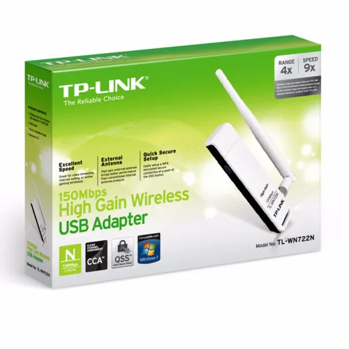 Аксессуар для сетевого оборудования TP-Link TL-WN722N (Wi-Fi USB-адаптер)