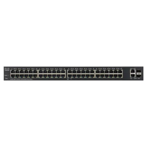 Коммутатор Cisco Small Business SF220-48 SF220-48-K9-EU (100 Base-TX (100 мбит/с), 2 SFP порта)