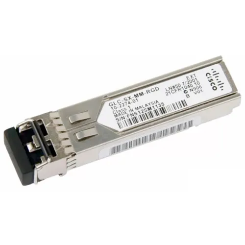 Модуль Cisco 1000Mbps Multi-Mode Rugged GLC-SX-MM-RGD= (SFP модуль) Модуль Cisco 1000Mbps Multi-Mode Rugged GLC-SX-MM-RGD= (SFP модуль)
