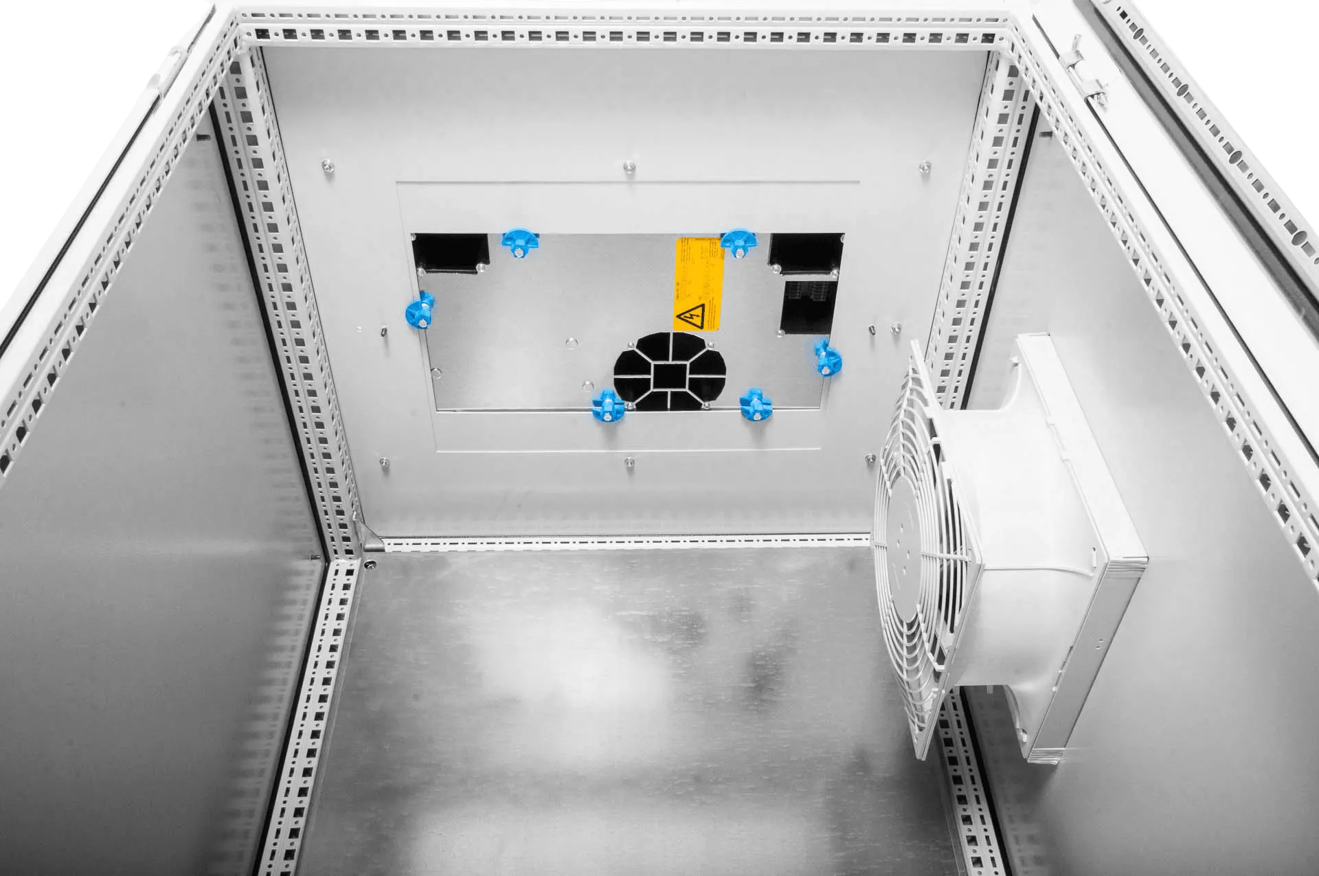 Кондиционер в крышу шкафов Elbox серии EMS, 451 × 588 × 393, 1000 Вт, 230 В, цвет серый