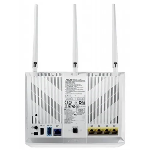 Маршрутизатор Asus RT-AC68U White (10/100/1000 Base-TX (1000 мбит/с))