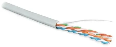 Hyperline UUTP4-C5E-S24-IN-PVC-GY-100