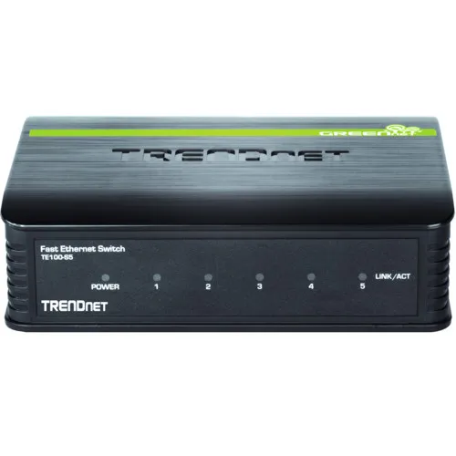 Коммутатор TrendNet TE100-S5 (100 Base-TX (100 мбит/с), Без SFP портов) Коммутатор TrendNet TE100-S5 (100 Base-TX (100 мбит/с), Без SFP портов)