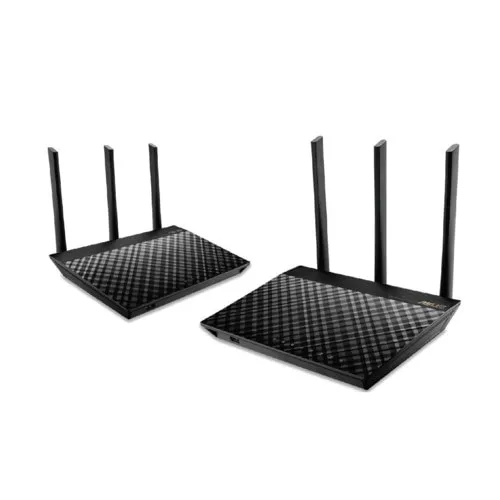 Маршрутизатор для дома Asus 2pack AiMesh AC1900 RT-AC67U