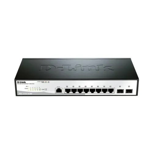 Коммутатор D-link DGS-1210-10/ME/B1 (1000 Base-TX (1000 мбит/с), Без SFP портов)