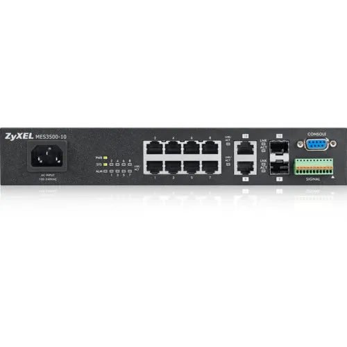 Коммутатор Zyxel MES3500-10 (100 Base-TX (100 мбит/с))