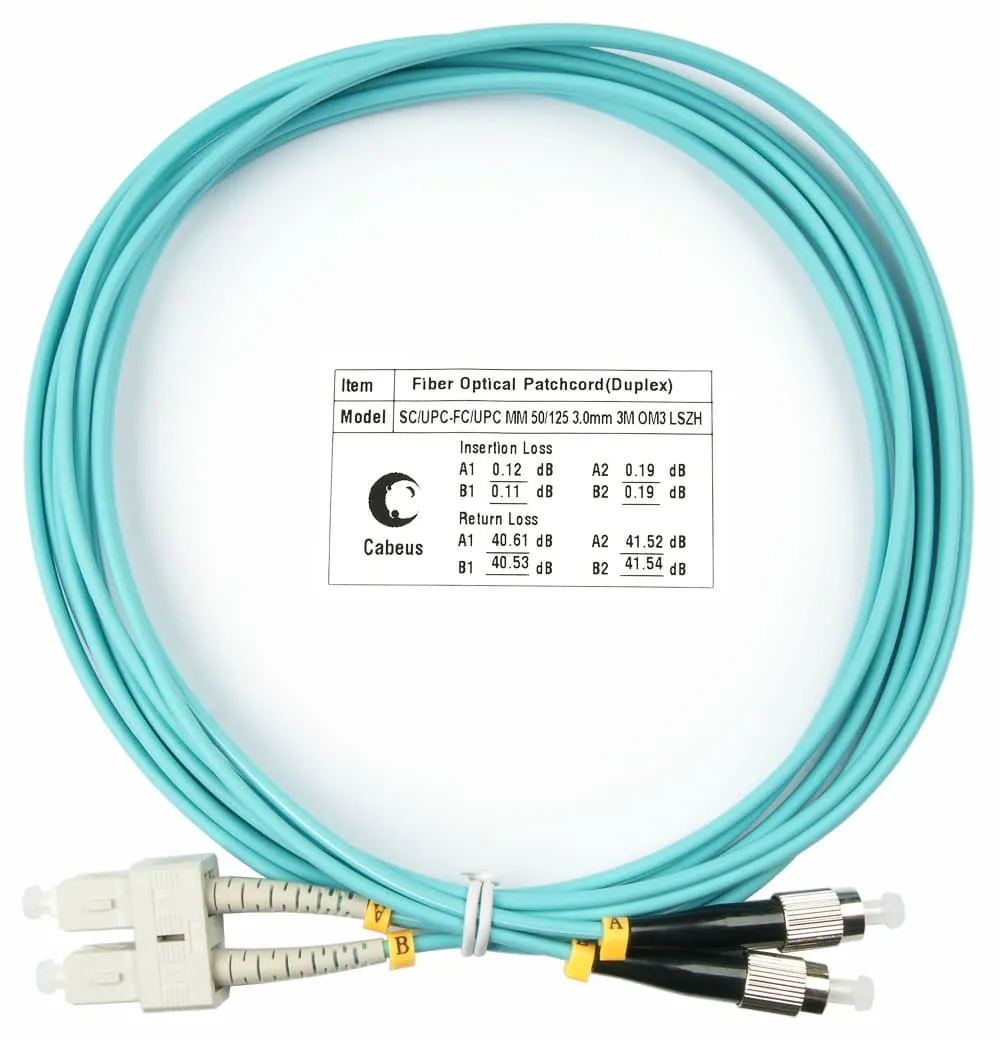 Cabeus FOP-50-SC-FC-3m Cabeus FOP-50-SC-FC-3m