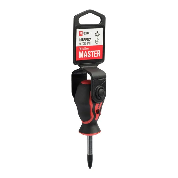 Отвертка Master PH2x38 мм EKF Отвертка Master PH2x38 мм EKF