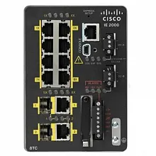 Коммутатор Cisco IE-2000-8TC-L (100 Base-TX (100 мбит/с), Без SFP портов)