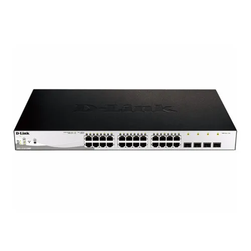 Коммутатор D-link DGS-1210-28MP/E1A (1000 Base-TX (1000 мбит/с))