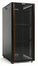 Шкаф телекоммуникационный настенный Hyperline TTB-4766-AS-RAL9004 19" 47U 600x600x2277мм