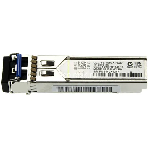 Модуль Cisco GLC-FE-100LX-RGD= (SFP модуль) Модуль Cisco GLC-FE-100LX-RGD= (SFP модуль)