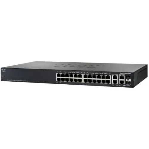 Коммутатор Cisco Small Business SF300-24PP SF300-24PP-K9-EU (100 Base-TX (100 мбит/с)) Коммутатор Cisco Small Business SF300-24PP SF300-24PP-K9-EU (100 Base-TX (100 мбит/с))