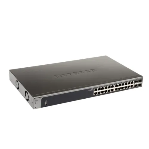 Коммутатор NETGEAR GSM7224-200EUS (1000 Base-TX (1000 мбит/с), 4 SFP порта) Коммутатор NETGEAR GSM7224-200EUS (1000 Base-TX (1000 мбит/с), 4 SFP порта)