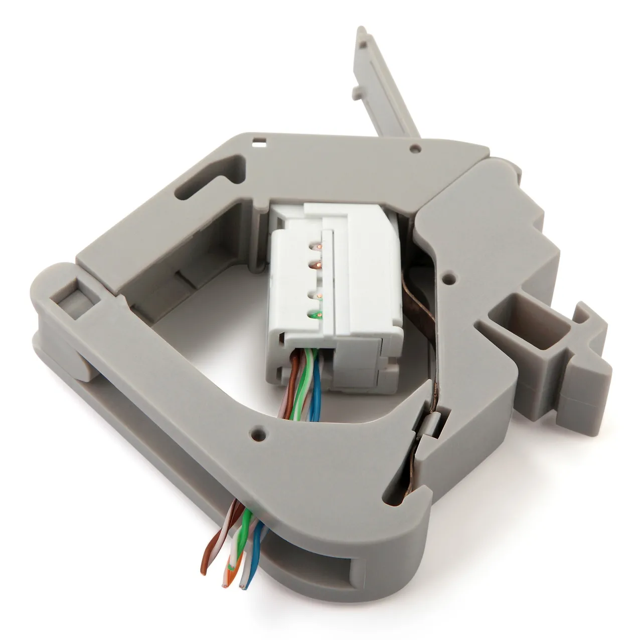 Hyperline FP-IE-DIN-KJ-1A-GY