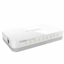 Коммутатор D-link DGS-1008A/D2A, (1000 Base-TX (1000 мбит/с), Без SFP портов)