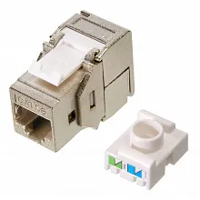 Модуль Keystone Cabeus KJ-RJ45-Cat.5E-SH-180-Tooles 19" кабель 5e  