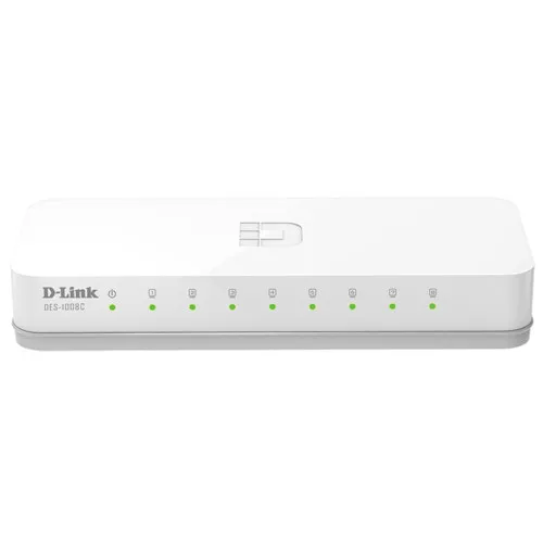 Коммутатор D-link DES-1008C/A1* (100 Base-TX (100 мбит/с), Без SFP портов) Коммутатор D-link DES-1008C/A1* (100 Base-TX (100 мбит/с), Без SFP портов)