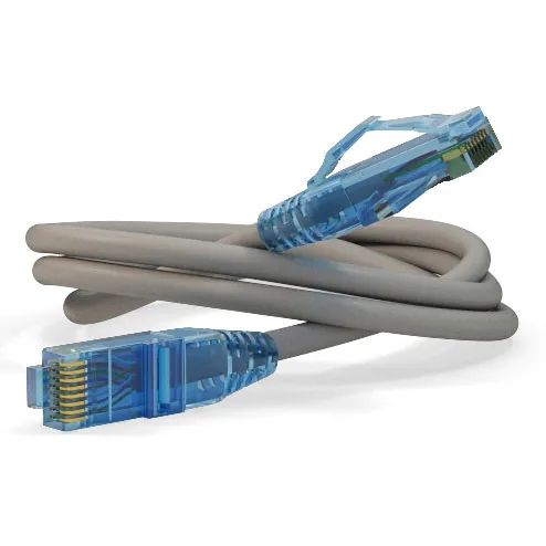 Hyperline PC-LPM-UTP-RJ45-RJ45-C6-0.3M-LSZH-GY