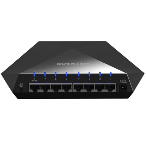 Коммутатор NETGEAR GS808E-100PES (1000 Base-TX (1000 мбит/с), Без SFP портов) Коммутатор NETGEAR GS808E-100PES (1000 Base-TX (1000 мбит/с), Без SFP портов)