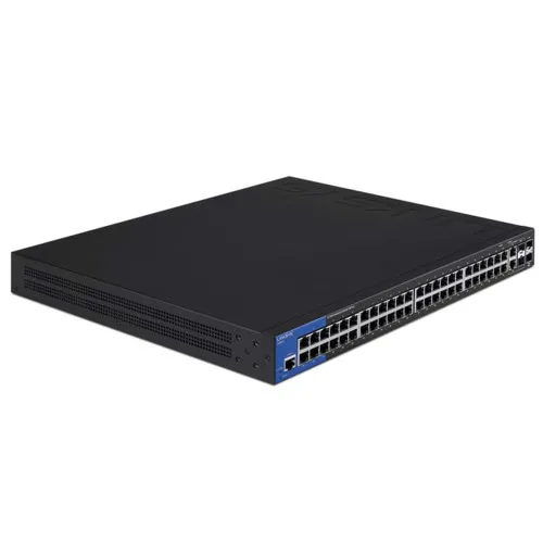 Коммутатор Linksys LGS552-EU LGS552-eu (1000 Base-TX (1000 мбит/с), 2 SFP порта) Коммутатор Linksys LGS552-EU LGS552-eu (1000 Base-TX (1000 мбит/с), 2 SFP порта)