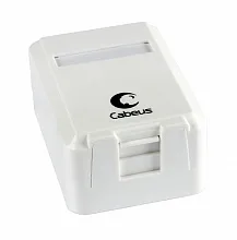 Корпус настенной розетки Cabeus MB-1 19"   белый
