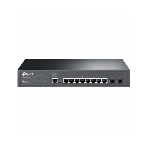 Коммутатор TP-Link T2500G-10TS (1000 Base-TX (1000 мбит/с), 2 SFP порта)