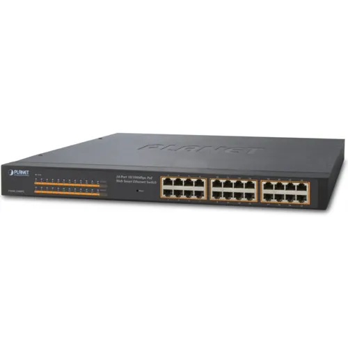 Коммутатор Planet SW FNSW-2400PS (100 Base-TX (100 мбит/с), Без SFP портов) Коммутатор Planet SW FNSW-2400PS (100 Base-TX (100 мбит/с), Без SFP портов)