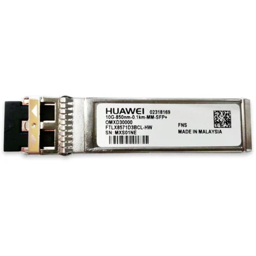 Модуль Huawei Трансивер 10GE 100M LC MM SFP-10G-USR 02310MNW (SFP+ модуль) Модуль Huawei Трансивер 10GE 100M LC MM SFP-10G-USR 02310MNW (SFP+ модуль)