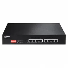 Коммутатор Edimax ES-1008PH V2 ES-1008PHV2 (100 Base-TX (100 мбит/с), Без SFP портов)