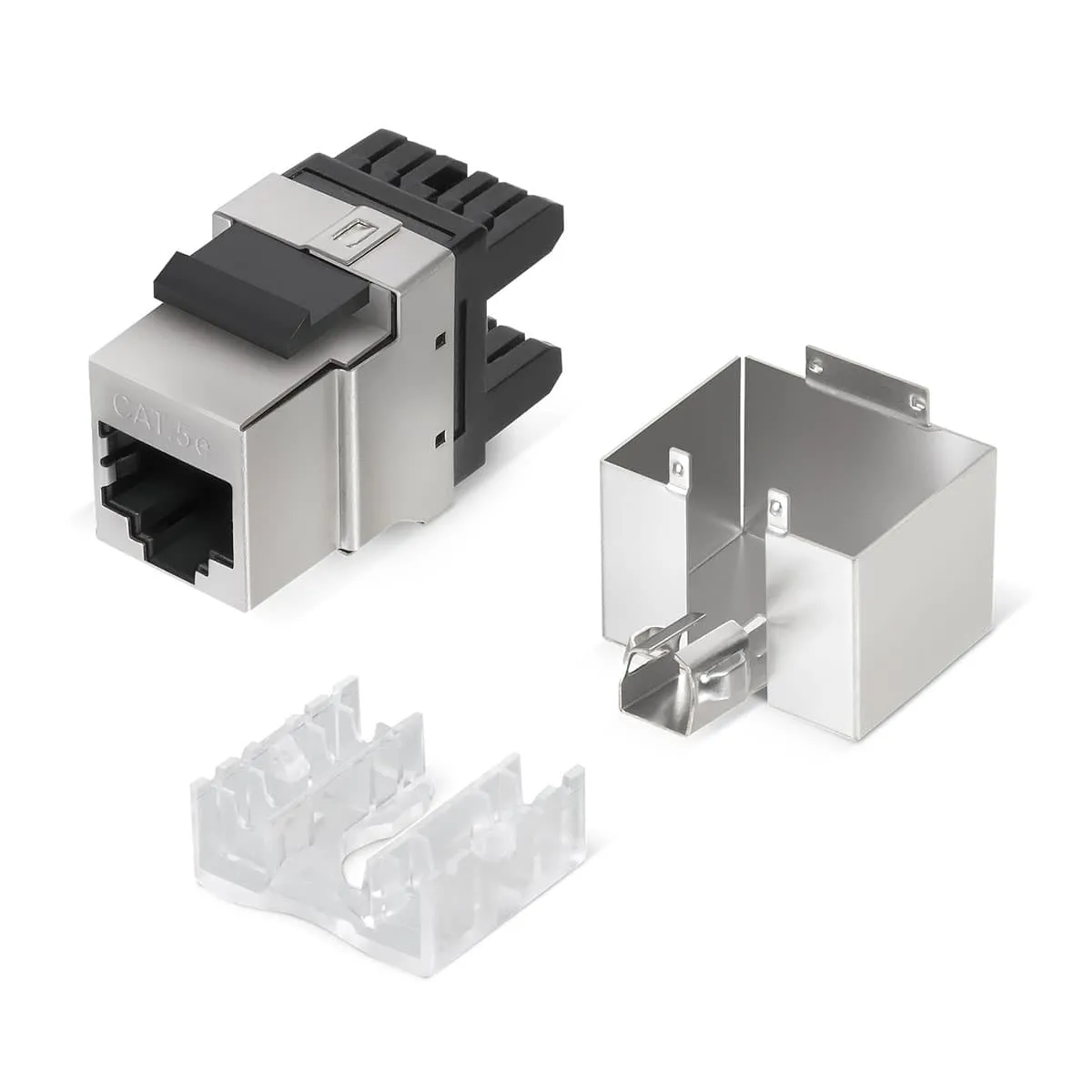 Cabeus KJ-RJ45-Cat.5E-SH-180 Degree