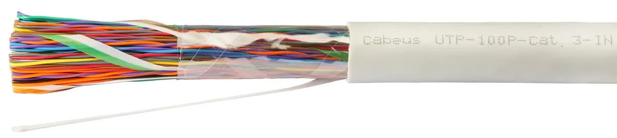 Cabeus UTP-100P-Cat.3-IN Cabeus UTP-100P-Cat.3-IN