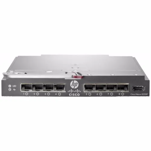 Коммутатор HPE BLc B22HP 657787-B21 (Без LAN портов, 8 SFP портов)