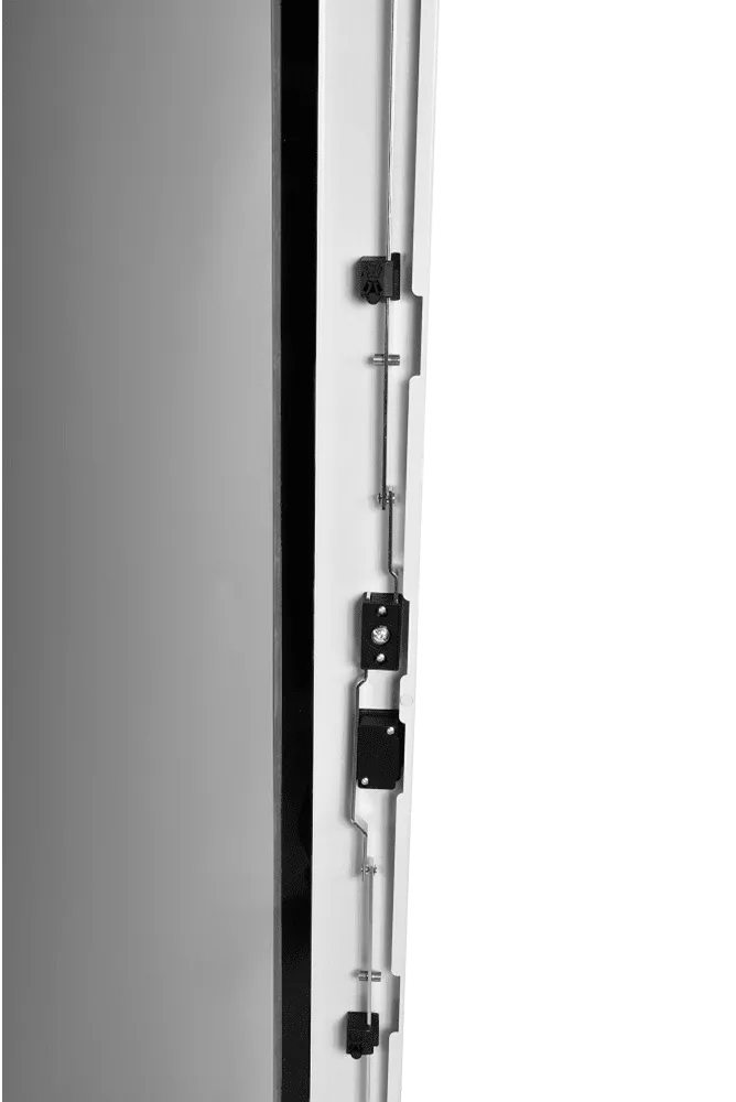 Шкаф телекоммуникационный напольный 33U (600 × 1000) дверь стекло, цвет чёрный