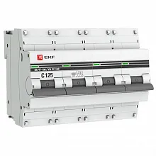 Авт. выкл. 4P  63А (C) 10kA ВА 47-100 EKF PROxima