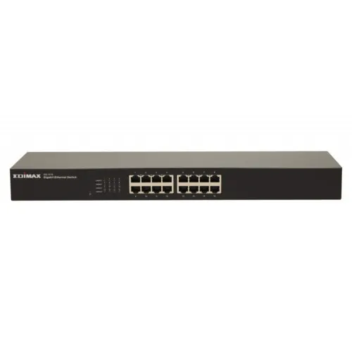 Коммутатор Edimax GS-1016 (1000 Base-TX (1000 мбит/с), Без SFP портов)