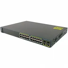 Коммутатор Cisco Catalyst 2960 Plus 24PC-L WS-C2960R+24PC-L (100 Base-TX (100 мбит/с), 2 SFP порта)