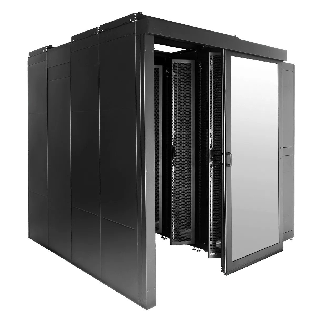 Панель торцевая 100 мм однорядного прохода 900 - 1200 мм для ЦОД-СП металл